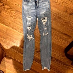American Eagle high rise jeans